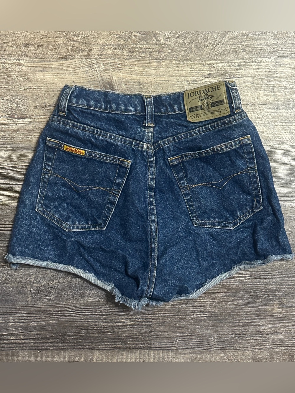Vintage 90s Jordache High Rise Denim Cutoff Shorts - Size 3/4 (Fits Modern 23/24
